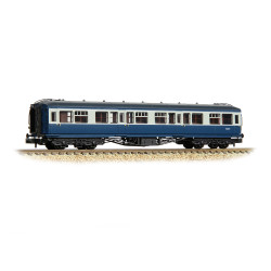 Graham Farish 374-538A GWR Hawksworth Second Corridor BR Blue & Grey