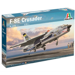 Italeri 1456  F-8E Crusader 1:72 Plastic Model Plane Kit
