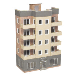 Metcalfe PN960 Low Relief Tower Block Building N Gauge Kit