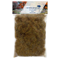 WWScenics Refill 1000ml 6mm Patchy Static Grass - 100g Model Rail Scenics G6-040