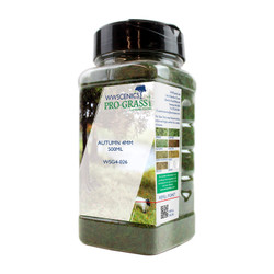 WWScenics 4mm Autumn Static Grass - 500ml Canister Model Rail Scenics G4-026