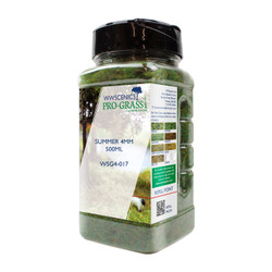 WWScenics 4mm Summer Static Grass - 500ml Canister Model Rail Scenics G4-017