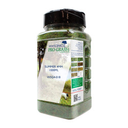 WWScenics 4mm Summer Static Grass - 1000ml Canister Model Rail Scenics G4-018