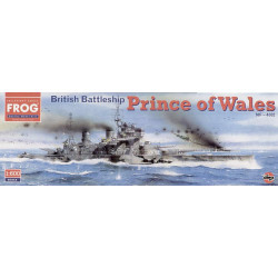Frog NF-4002 HMS Prince of Wales 1:600 Plastic British Battleship Model Kit