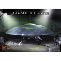 Pegasus 9100 Area 51 UFO AE-341.15B 1:72 Plastic Model Kit