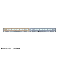 Heljan 55913 Class 155 324 BR Provincial 2 Car DMU (DCC-Sound) OO Gauge