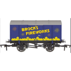 Dapol DA2F-013-092 Gunpowder Van Brocks Fireworks Weathered N Gauge