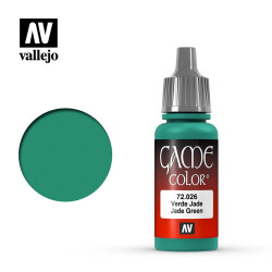 Vallejo Game Colour Jade Green Acrylic Paint 17ml Dropper Bottle 72026