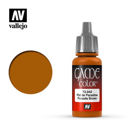 Vallejo Game Colour Parasite Brown Acrylic Paint 17ml Dropper Bottle 72042