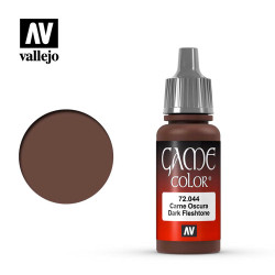 Vallejo Game Colour Dark Fleshtone Acrylic Paint 17ml Dropper Bottle 72044