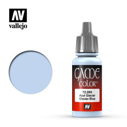 Vallejo Game Colour Glacier Blue Acrylic Paint 17ml Dropper Bottle 72095