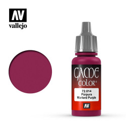 Vallejo Game Colour Warlord Purple Acrylic Paint 17ml Dropper Bottle 72014