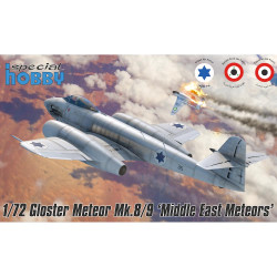 Special Hobby 72463 Gloster Meteor Mk.8/9 Middle East Meteors IAF 1:72 Model Kit