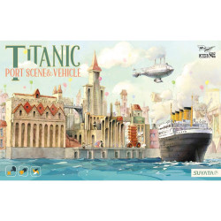 SUYATA SL002 Titanic - Port Scene & Flying Machine Plastic Model Kit