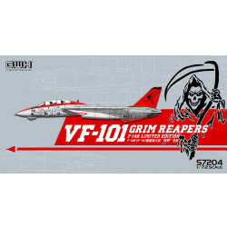 Great Wall Hobby US Navy F-14B VF-101 Grim Reapers Digital 1:72 Model Kit S7204