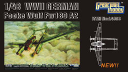 Great Wall Hobby L4803 Focke-Wulf Fw-189A-2 1:48 Aircraft Model Kit