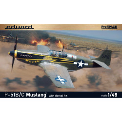 Eduard 82108 North-American P-51B/C Mustang ProfiPACK 1:48 Model Kit