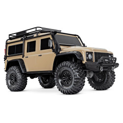 Traxxas TRX-4 Land Rover Defender RTR 1:10 4x4 Scale and Trail Crawler - Sand