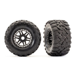 Traxxas 8972 Maxx All-Terrain Tyres & Wheels Glued & Assembled RC Car Spare Part