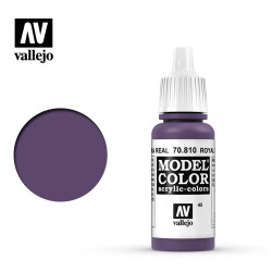 Vallejo 810 Model Colour Royal Purple 17ml Paint Dropper Bottle