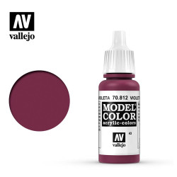 Vallejo 812 Model Colour Violet Red 17ml Paint Dropper Bottle
