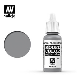 Vallejo 870 Model Colour Medium Sea Grey 18ml Paint Dropper Bottle