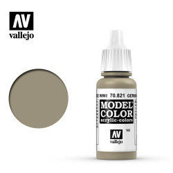 Vallejo 821 Model Colour German Camouflage Beige WWII 17ml Paint Dropper Bottle