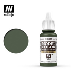 Vallejo 823 Model Colour Luftwaffe Camouflage Green 17ml Paint Dropper Bottle