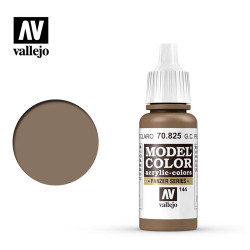 Vallejo 825 Model Colour German Camouflage Pale Brown 17ml Paint Dropper Bottle