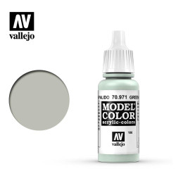 Vallejo 971 Model Colour Green Grey 17ml Paint Dropper Bottle
