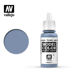 Vallejo 943 Model Colour Grey Blue 17ml Paint Dropper Bottle