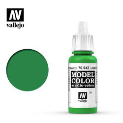 Vallejo 942 Model Colour Light Green 17ml Paint Dropper Bottle