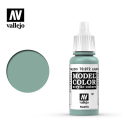 Vallejo 972 Model Colour Light Green Blue 17ml Paint Dropper Bottle