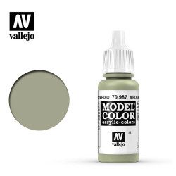 Vallejo 987 Model Colour Medium Grey 17ml Paint Dropper Bottle