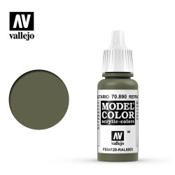 Vallejo 890 Model Colour Refractive Green 17ml Paint Dropper Bottle