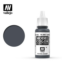 Vallejo 898 Model Colour Dark Sea Blue 17ml Paint Dropper Bottle