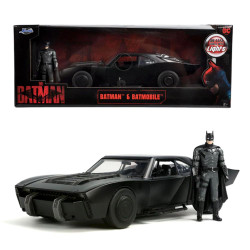 Jada DC The Batman 1:18 Diecast Batmobile Car w/Figure Limited 253216002