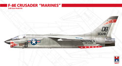 Hobby 2000 F-8E Crusader "Marines" 1:48 Model Kit 48021