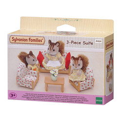 3 Piece Suite - SYLVANIAN Families Figures Dolls Furniture 4464