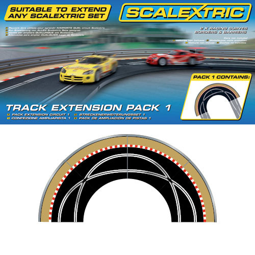scalextric track extension pack 1