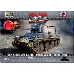 First to Fight 091 Pz.Kpfw.38 Ausf.C 38t German Tank 1:72 Plastic Model Kit