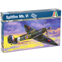 ITALERI Spitfire Mk.VI RAF 1307 1:72 Aircraft Model Kit