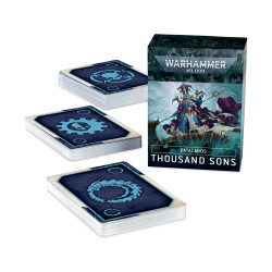 Games Workshop Warhammer 40k Datacards: Thousand Sons (English) 43-21