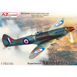 AZ Model 7884 Supermarine Spitfire Mk.XVIIIe 1:72 Model Kit