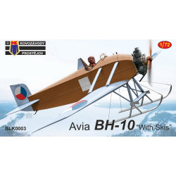 Kovozavody Prostejov BLK0003 Avia BH-10 w/Skis 1:72 Model Kit