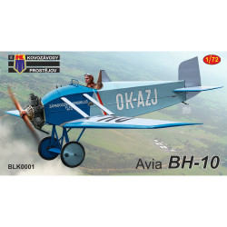 Kovozavody Prostejov BLK0001 Avia BH-10 'OK-AZJ' 1:72 Model Kit