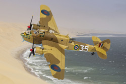 Corgi Bristol Beaufort MkIa EK979 '35' RAF Egypt 1944 1:72 Diecast Model