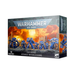 Games Workshop Warhammer 40k Space Marines: Assault Intercessors 48-36