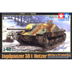 TAMIYA 32511 Hetzer Tank Destroyer Mid Production 1:48 Military Model Kit