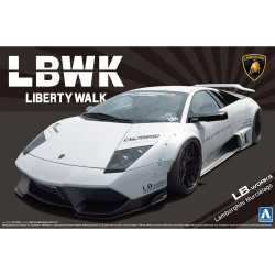 Aoshima 05992 Liberty Walk Lamborghini Murcielago LBWK No.20 1:24 Model Kit
